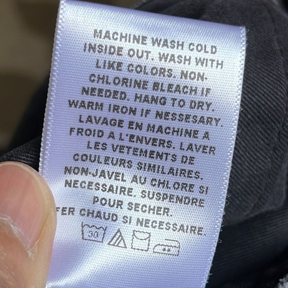 A.L.C Women's Denim Hunter Maxi Skirt size 2 Cotton Washed Black Made in USA NWT - Picture 16 of 16